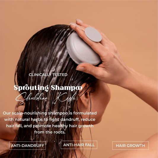 Mount Leaf Sprouting Shampoo | Natural Hair Cleanser for Growth & Shine