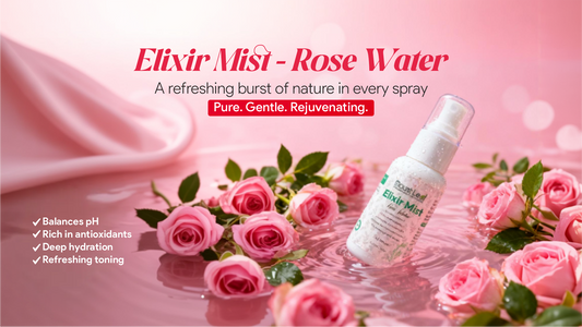 Refresh, Tone & Glow – The Magic of Mount leaf Elixir Mist Rose Water