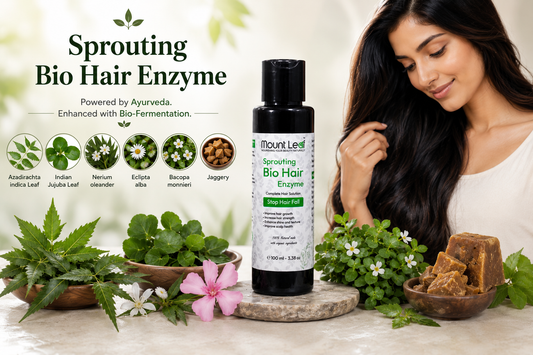 Transform Your Hair Naturally with Sprouting Bio Hair Enzyme