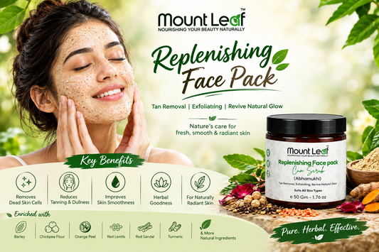 Natural Exfoliation. Fresh Skin. Radiant You