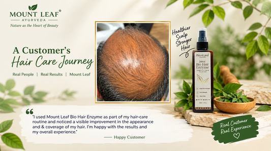 From Hair Fall to New Growth: A Customer’s Hair Journey