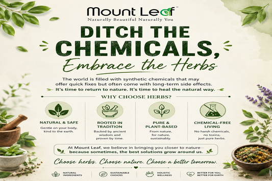 Ditch the Chemicals, Embrace the Herbs