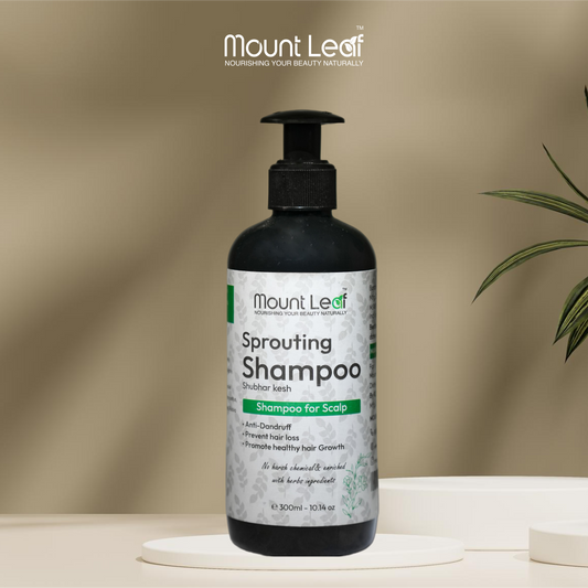 Mount Leaf Sprouting Shampoo | Natural Hair Cleanser for Growth & Shine