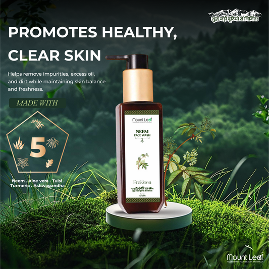 Prakleen Neem Face Wash – Natural Acne & Blemish Control for Clear, Fresh Skin