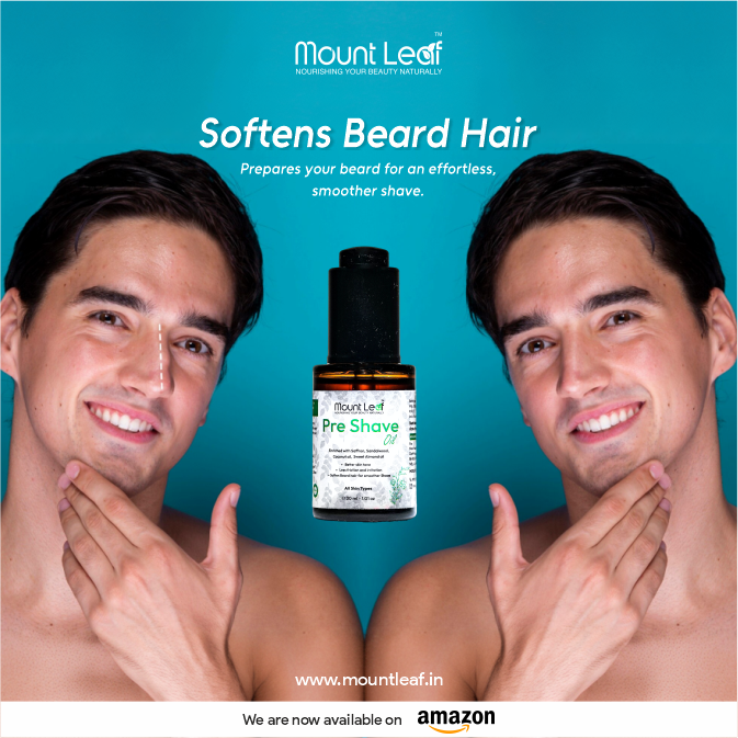 Pre Shave Oil | Ayurvedic Formula for Smooth & Safe Shaving