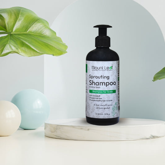 Mount Leaf Sprouting Shampoo | Natural Hair Cleanser for Growth & Shine